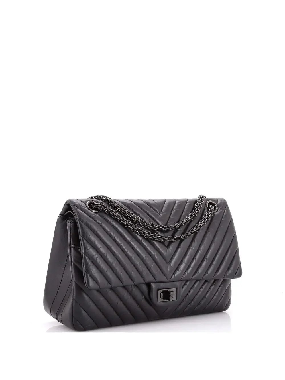 Chanel So Black Reissue 2.55 Flap Bag #343090C50B